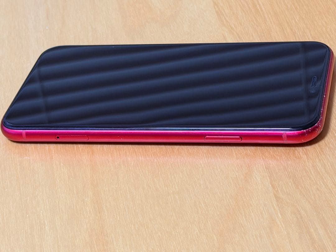 iPhone 11 レッド 128GB バッテリー100% SIMフリー