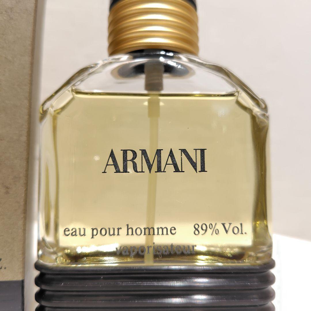 ほぼ未使用 ARMANI eau pour homme 100mL オードトワレ