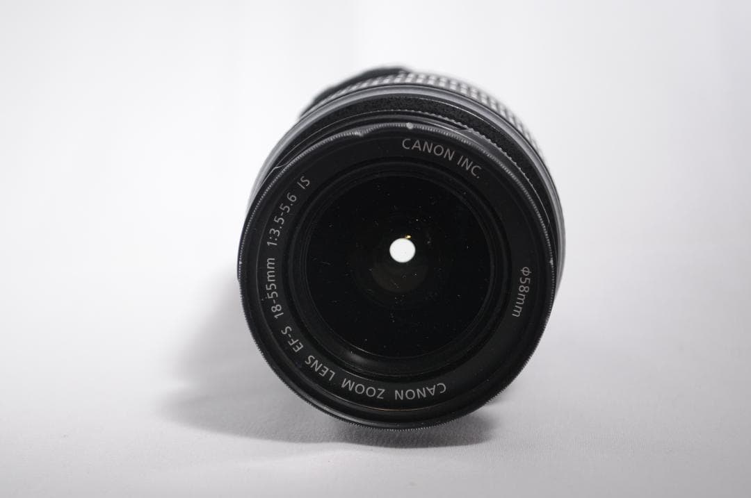【ジャンク品】Canon kiss X7+手振れ補正付きレンズ　一眼レフ