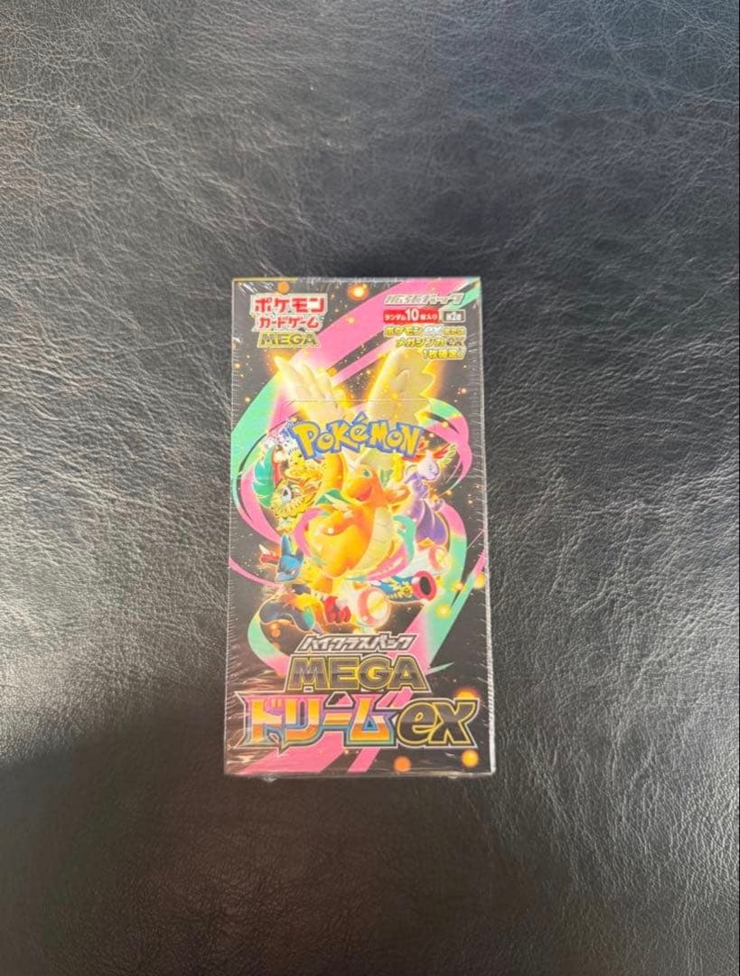 ポケモンカードゲーム MEGAドリームEX box シュリンク付き