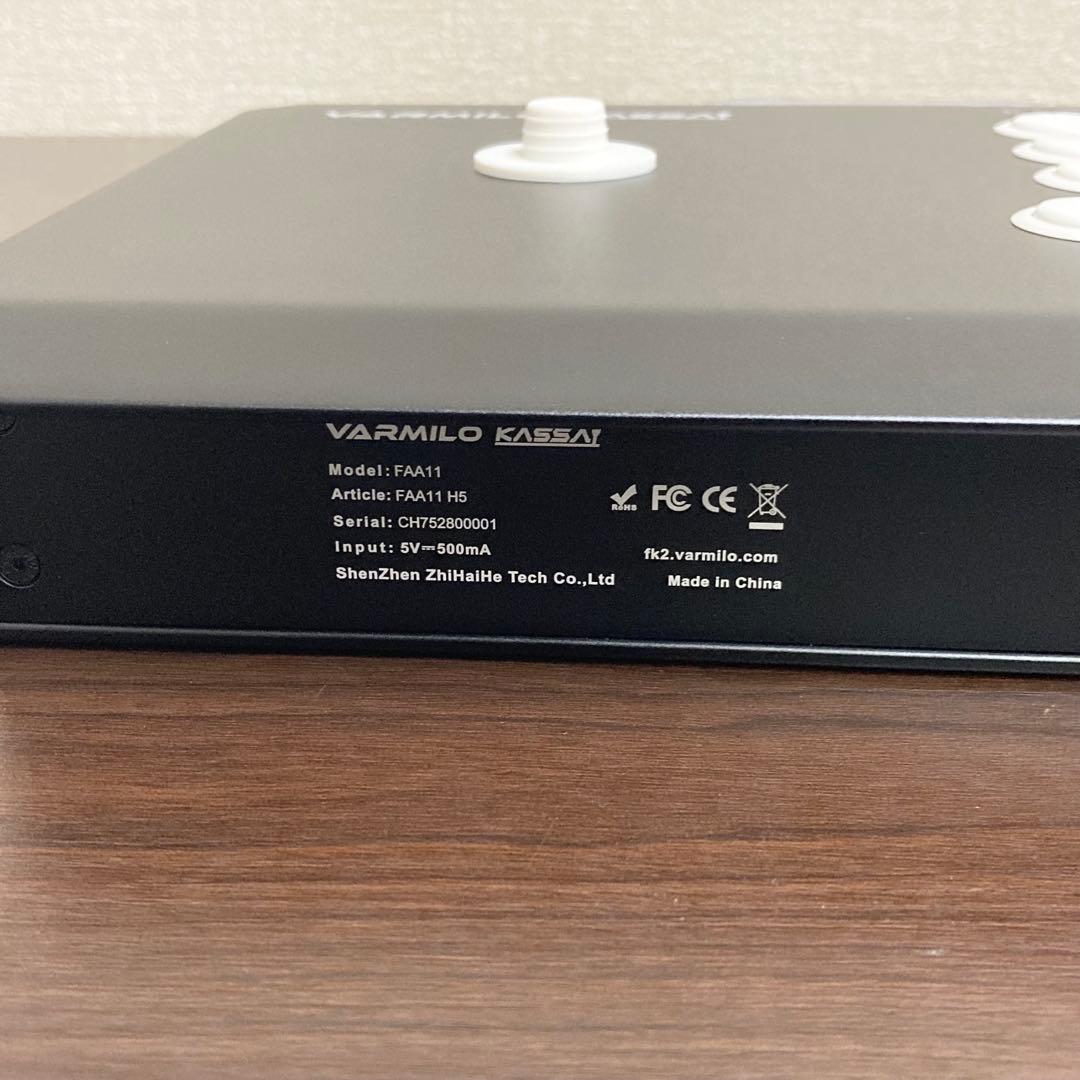 VARMILO（アミロ） KASSAI Obsidian Black アケコン