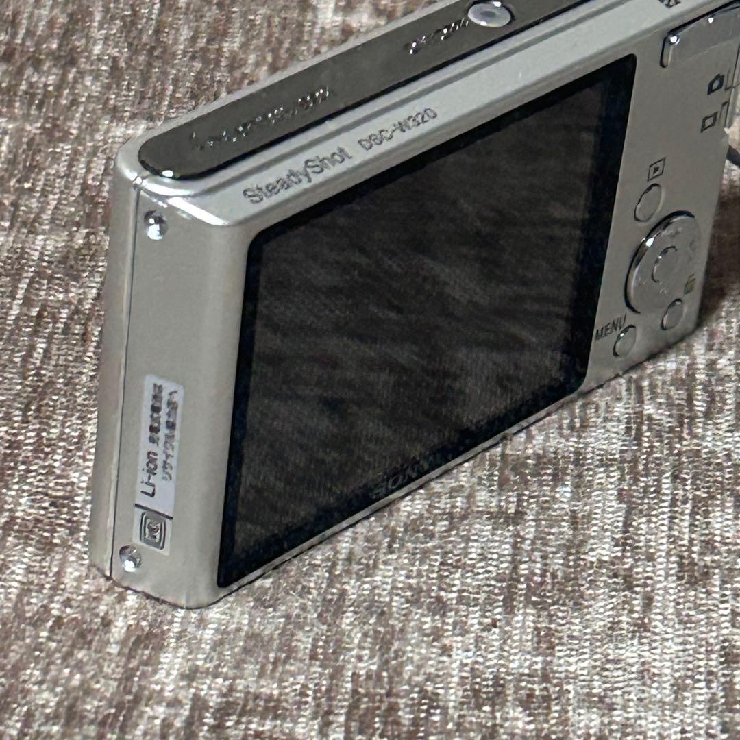 【稼働品　付属品完備】SONY Cyber-shot DSC-W320 シルバー