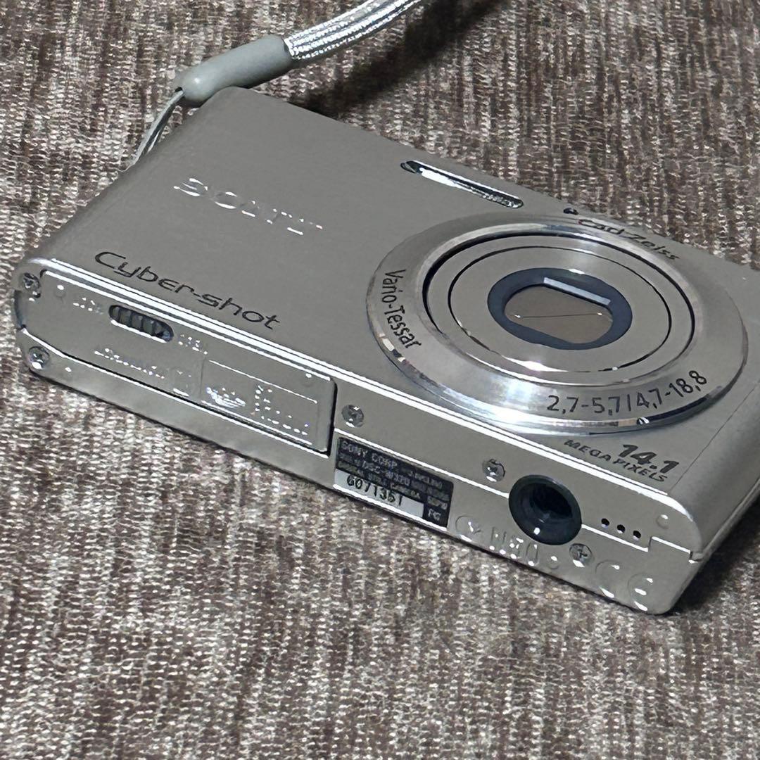 【稼働品　付属品完備】SONY Cyber-shot DSC-W320 シルバー