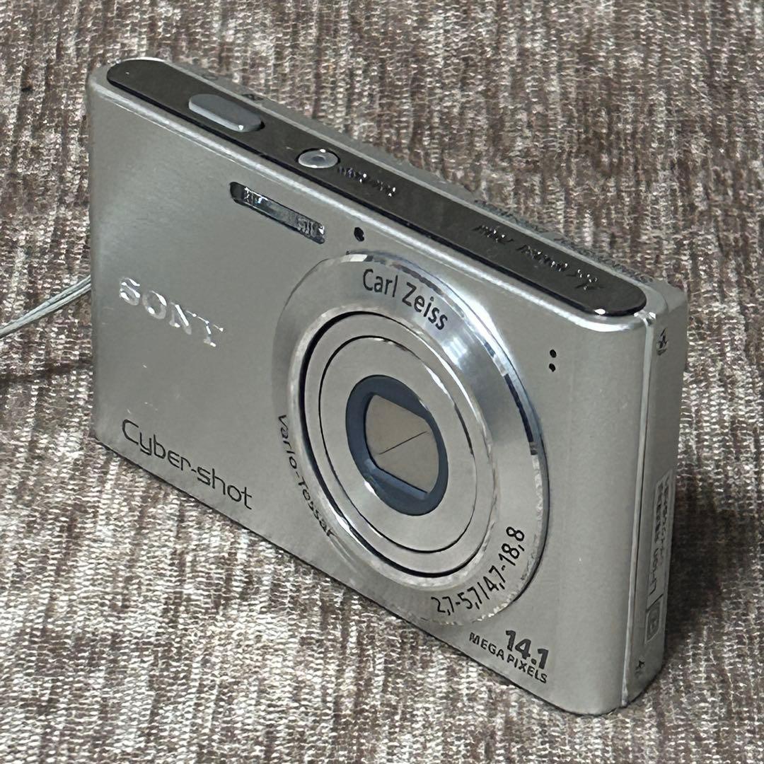 【稼働品　付属品完備】SONY Cyber-shot DSC-W320 シルバー