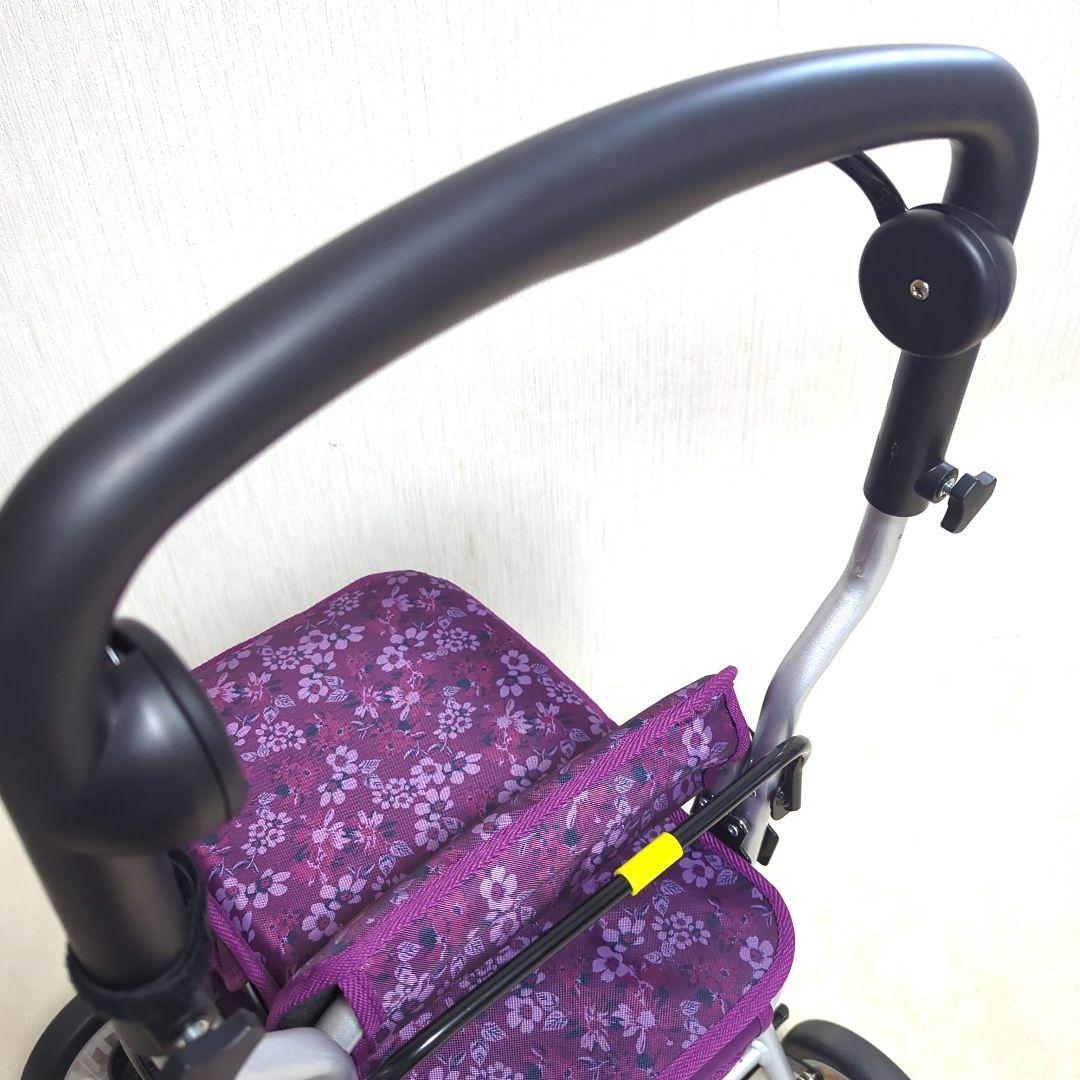 [美品]　幸和製作所　テイコブ Tacao Ｆ　シルバーカー