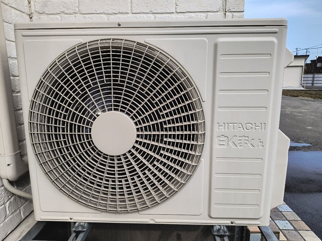 日立エアコン RAS-AJ56L2-W 2021年製 18畳用 室内機室外機