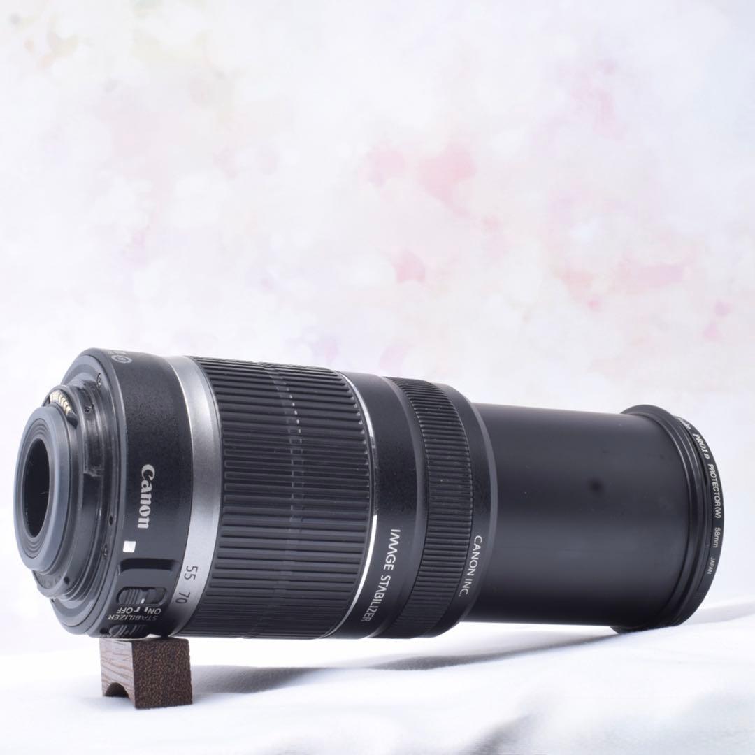 ❤️Canon EF-S 55-250mm F4-5.6 IS 望遠ズームレンズ❤️