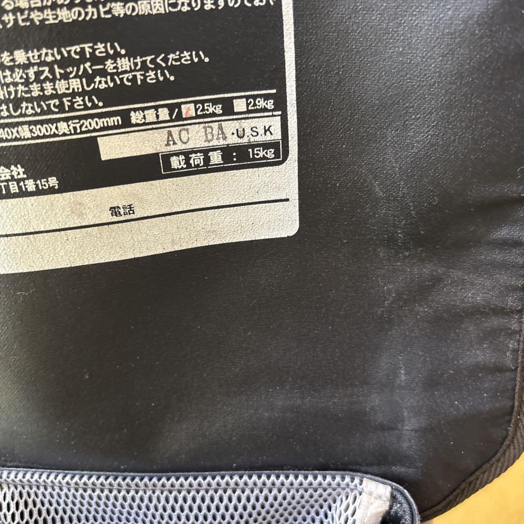値引き決行！美品 保管品　ユーバ産業　２輪式　キャリーバッグ　ショッピングカート