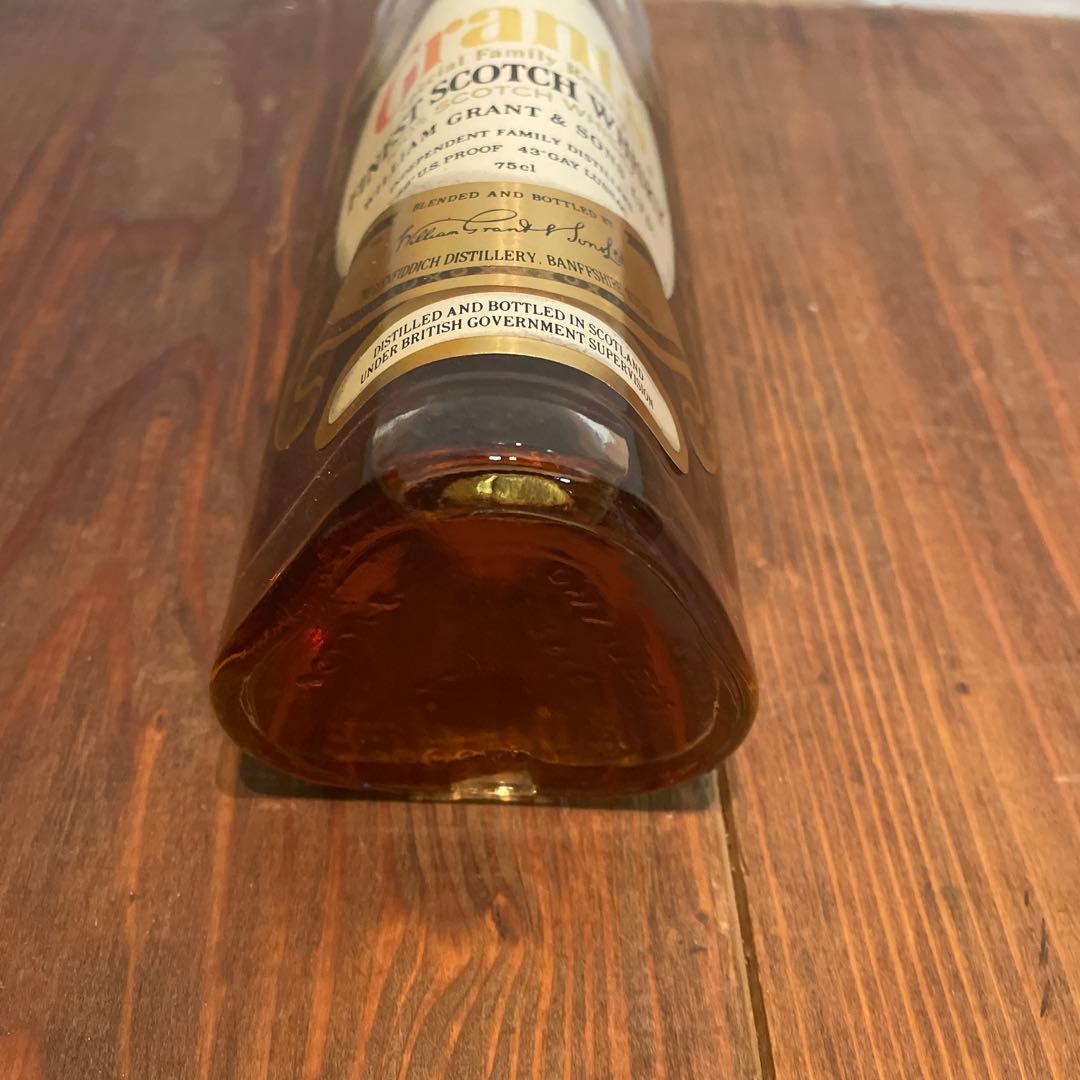 古酒　Grant's FINEST スコッチウイスキー　特級 750ml