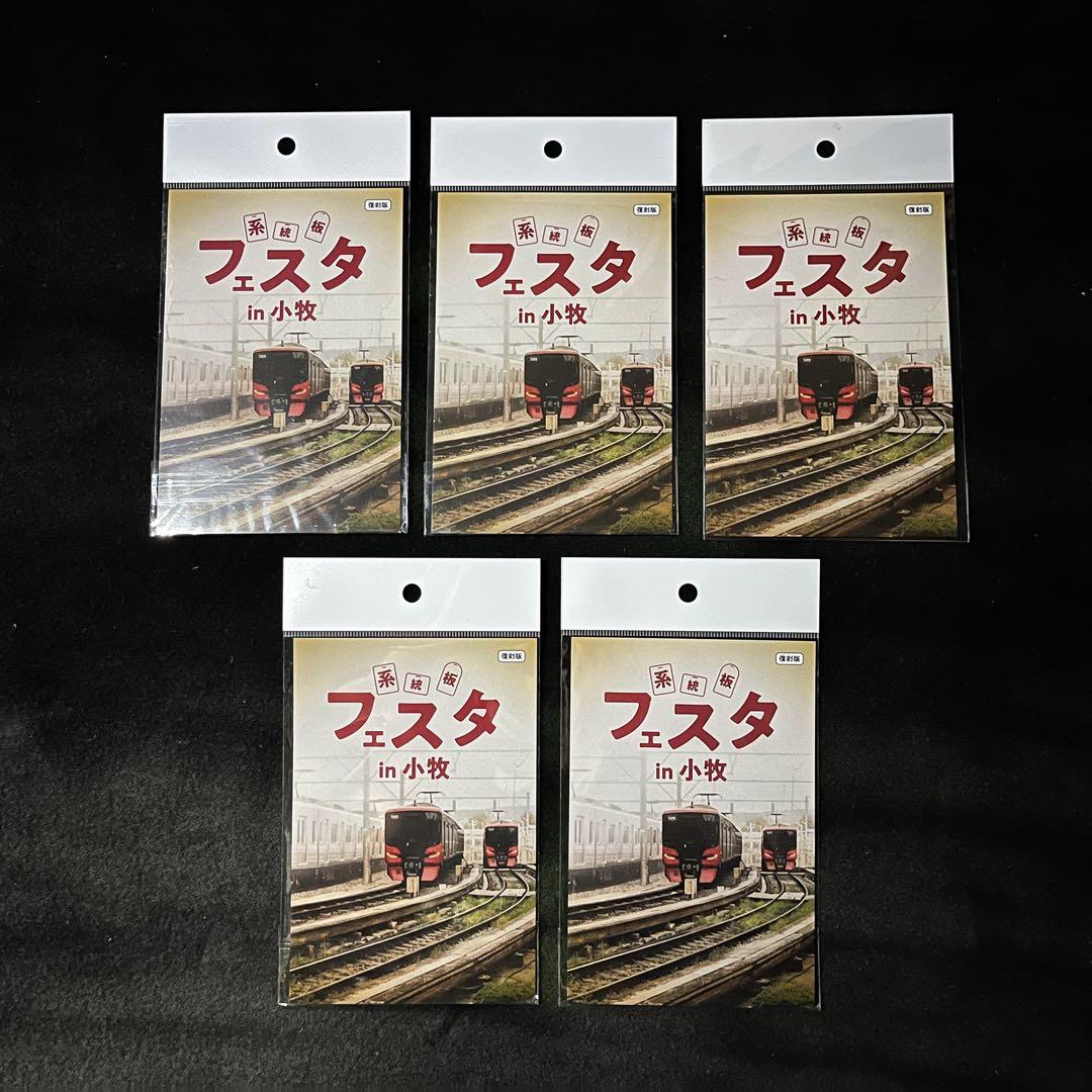 名鉄 名古屋鉄道 復刻版 ミニ系統板マグネットセット Aバージョン 5枚セット