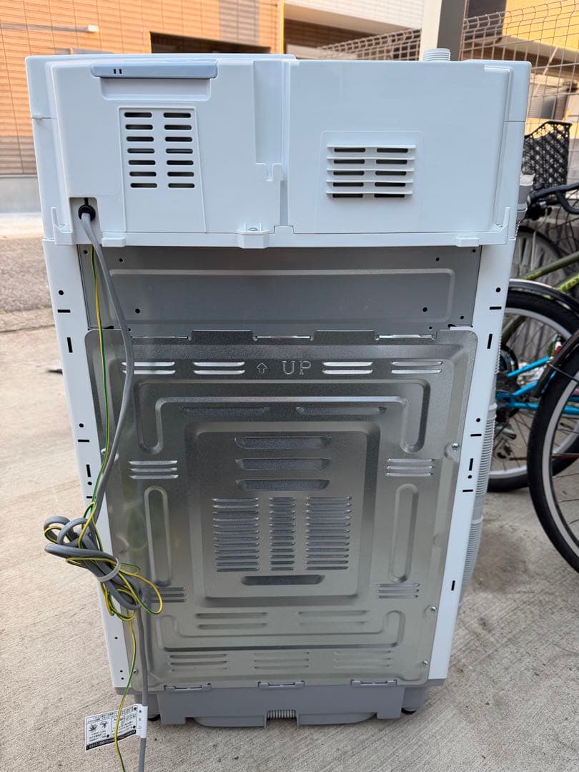 【美品】SHARP 乾燥機能付洗濯機 ES-TX5E-S 5.5kg