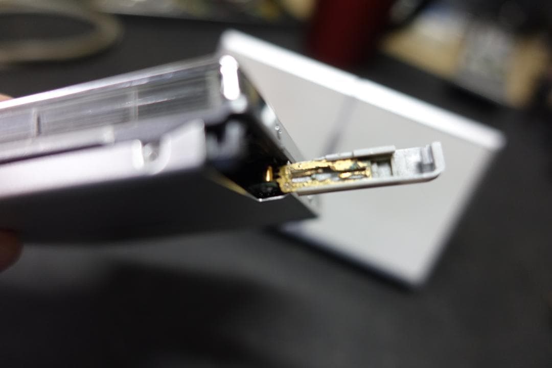 整備動作品　Panasonic ポータブルMDプレーヤー SJ-MJ55