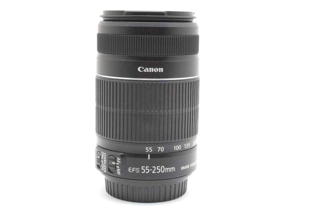 美品 キヤノン ズームレンズ EF-S 55-250mm 4-5.6 Canon