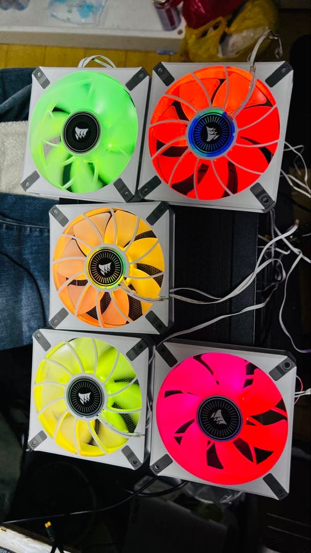 PC用ファン・クーラー CORSAIR SP120 RGB ELITE