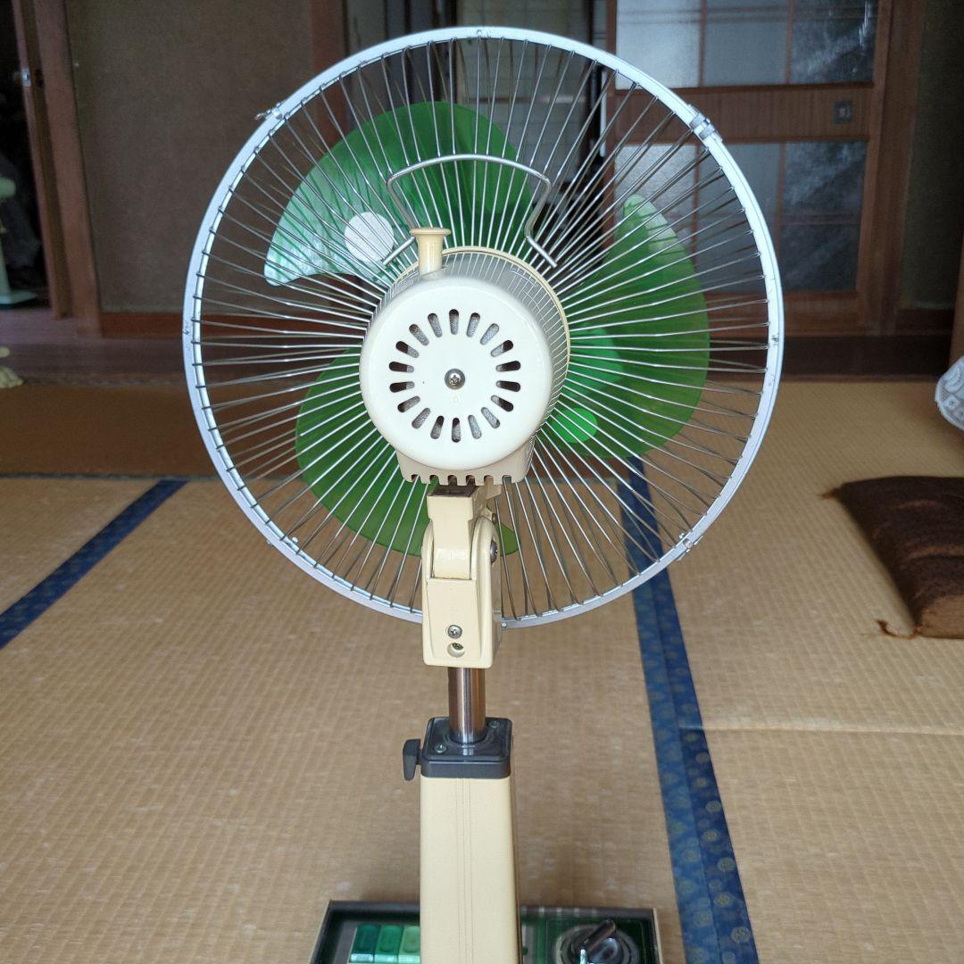 National ゴールド扇風機 レトロデザイン
