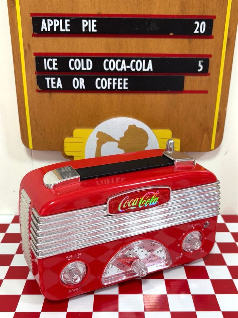 コカコーラ　Coca-Cola ビンテージラジオ　完売品　レトロ