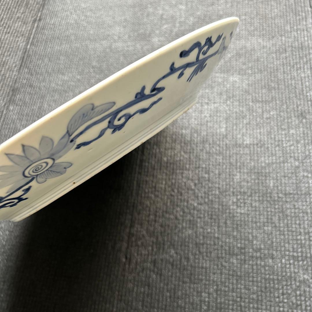 時代色絵金彩　大皿。 ✨✨最終即決✨✨