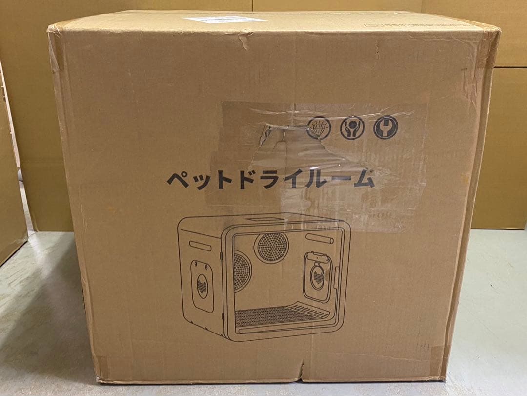 82L大容量ペットドライルーム ペットドライヤーボックス 小型犬 猫用 乾燥機