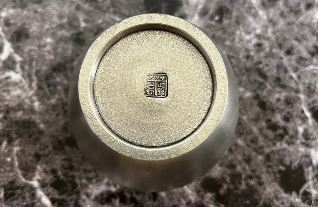 薩摩錫器 錫 箱付き