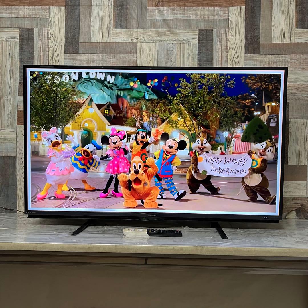 全国送料込❣️シャープ50型4Kチューナー内蔵AndroidTVネットアプリ多数