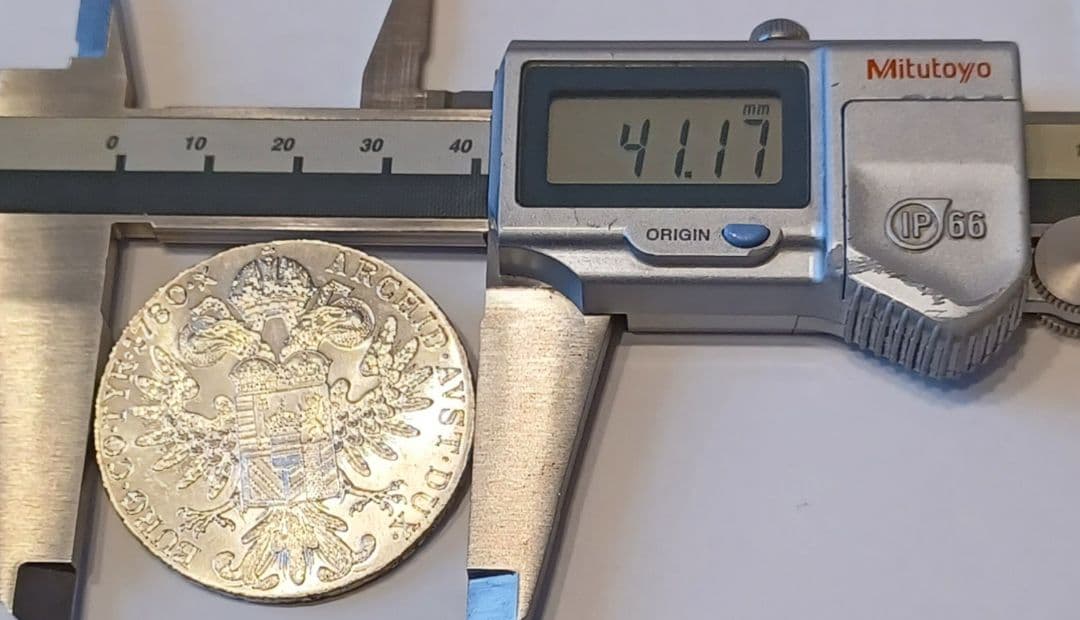 オーストリア帝国 1780年銘マリア・テレジア・ターレル銀貨
