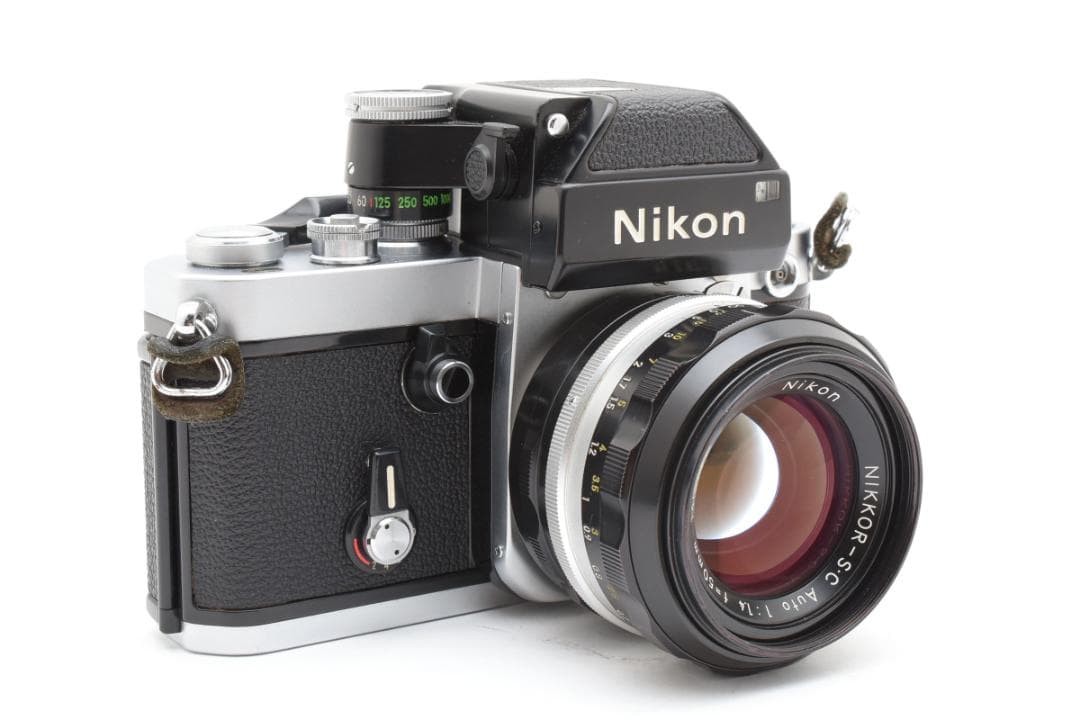 【美品】Nikon F2 シルバー + 50mm F1.4 レンズ #551