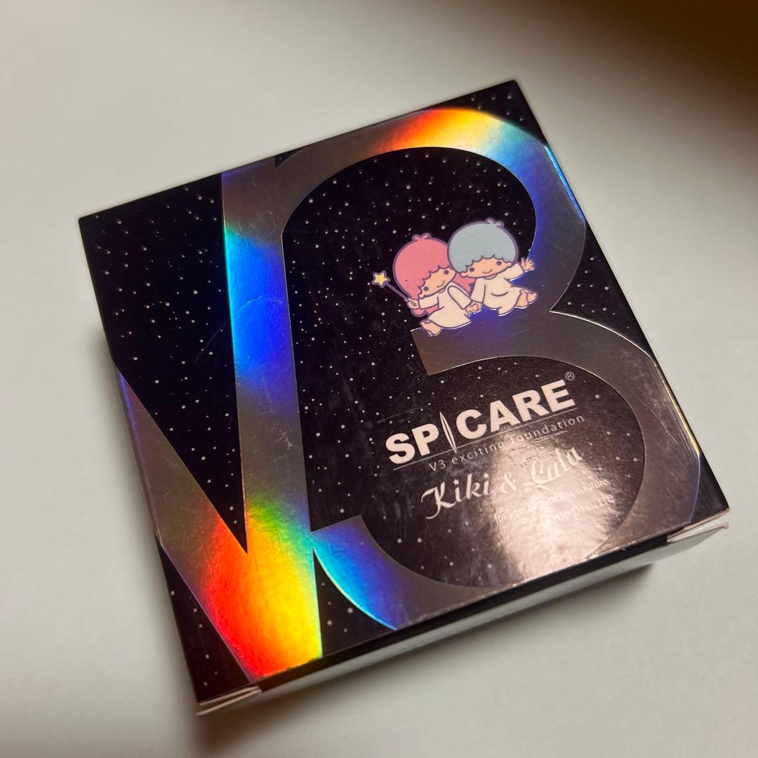スピケア　V3 エキサイティングファンデーション　本体　パフ付き　新品