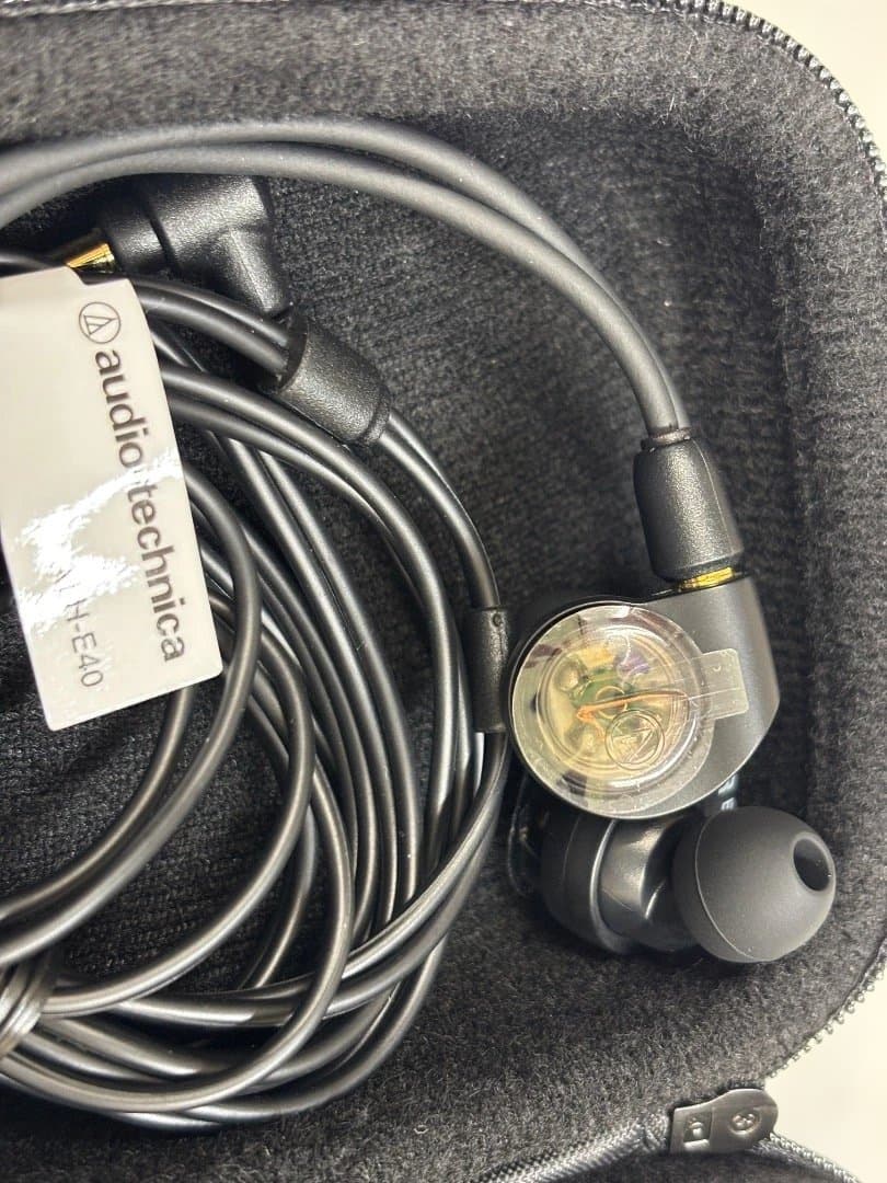 audio-technica ATH-E40 リケーブル可能イヤホン