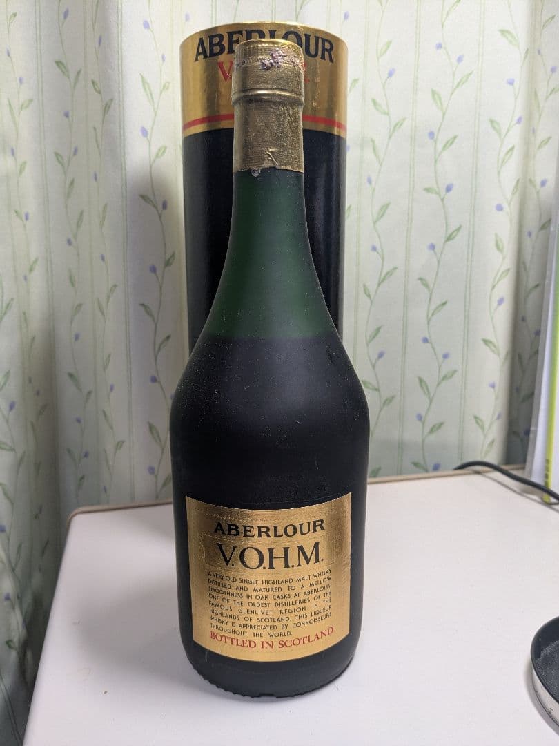 【未開栓】ABERLOUR12年 オールドボトル ピュアモルトスコッチウイスキー