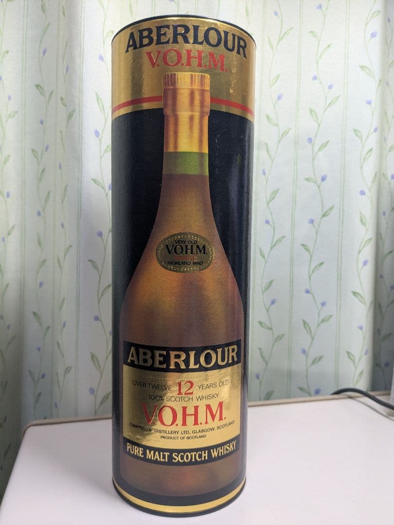 【未開栓】ABERLOUR12年 オールドボトル ピュアモルトスコッチウイスキー