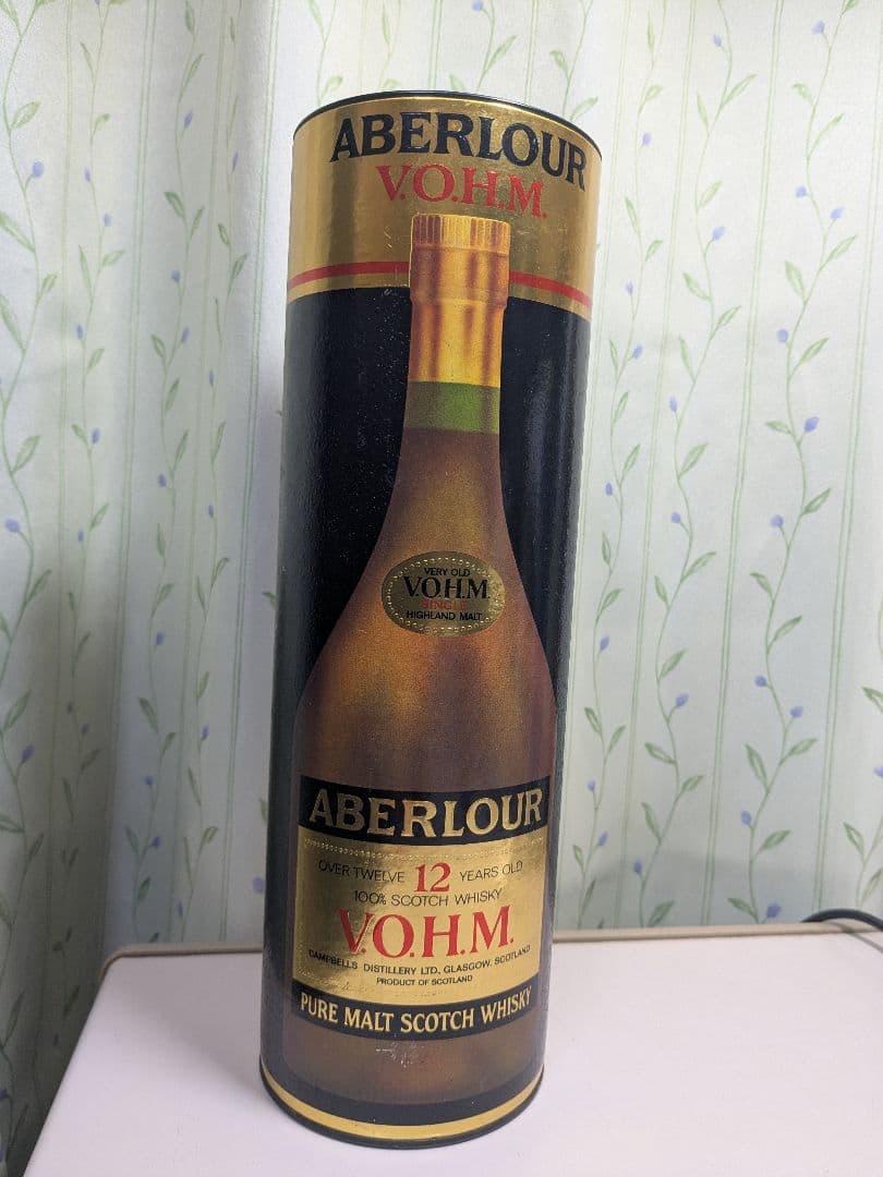 【未開栓】ABERLOUR12年 オールドボトル ピュアモルトスコッチウイスキー