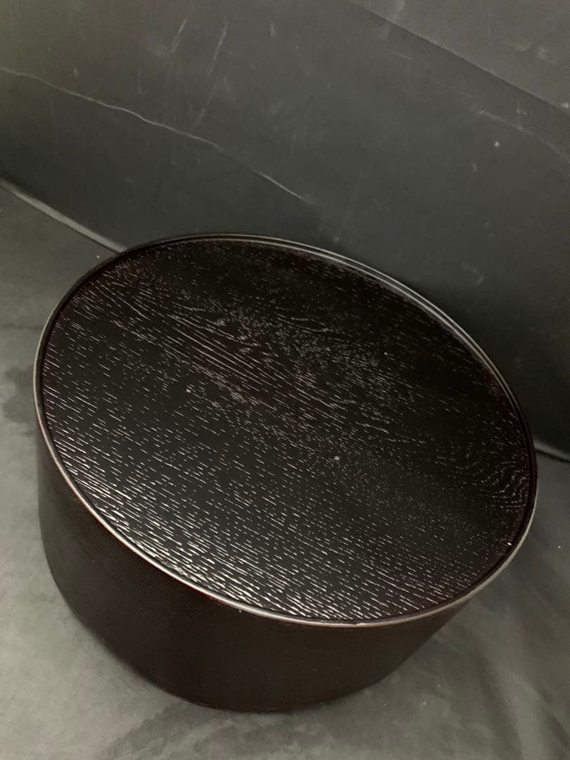 茶道具/盆　千歳盆　本漆塗　裏千家
