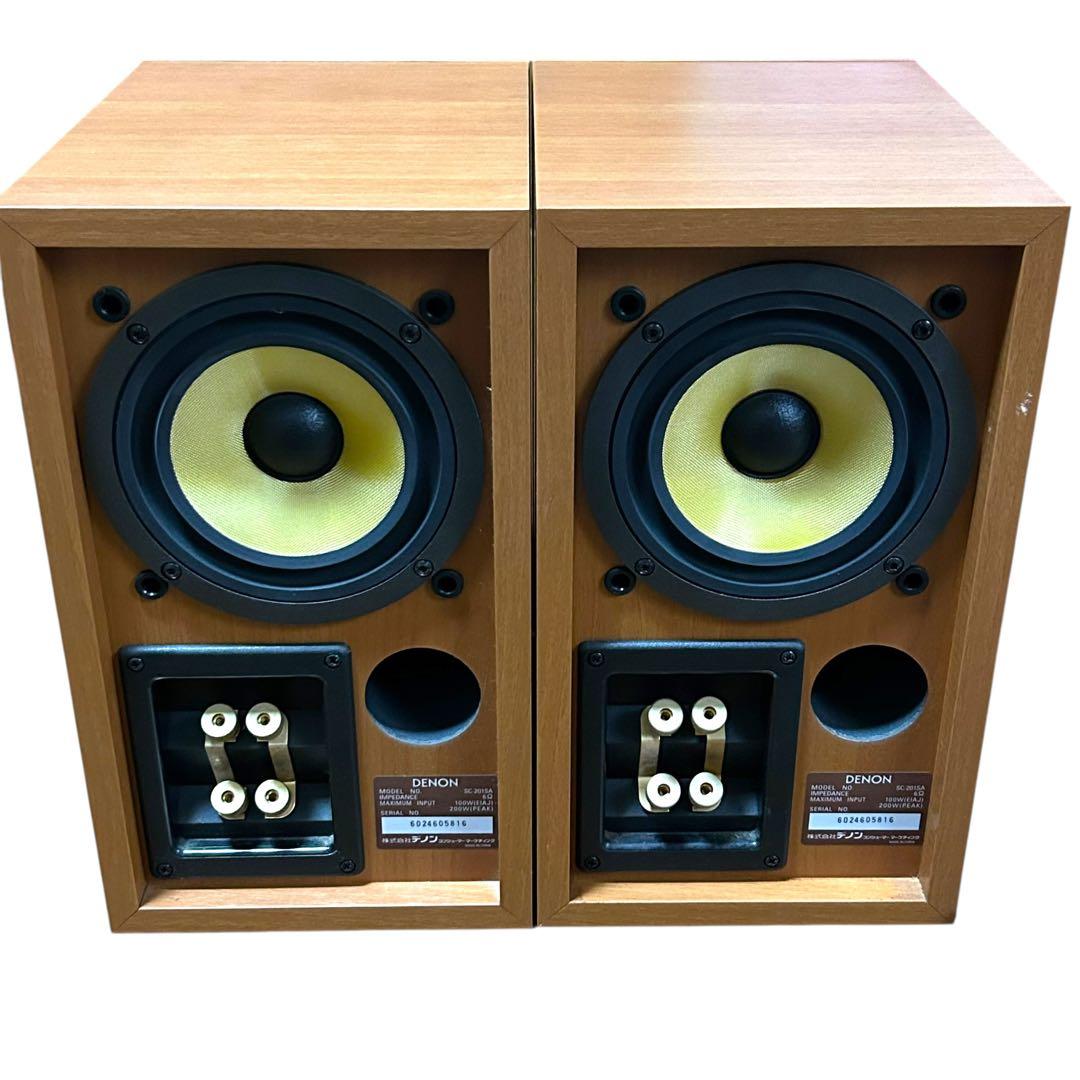 DENON デノン　SC-201SA シリアル同番　音出しok スピーカー