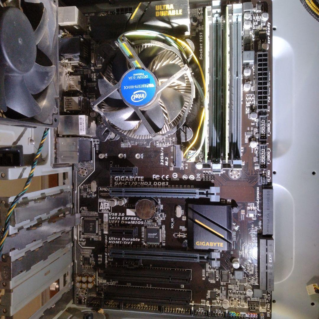 GIGABYTE GA-Z170-HD3 DDR3マザーボード