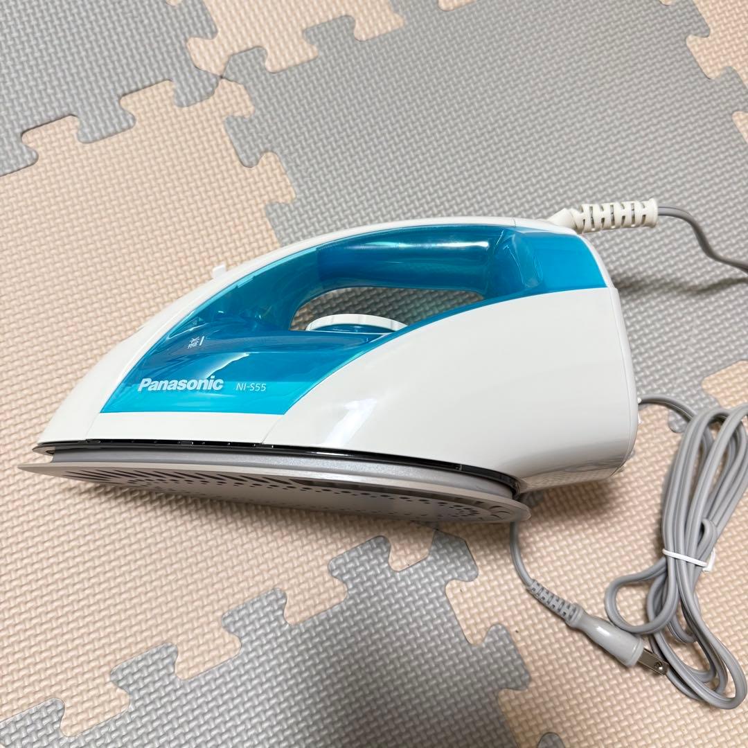 【未使用品】Panasonic NI-S55-A スチームアイロン ブルー