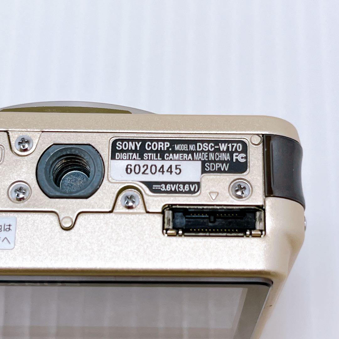 SONY DSC-W170 コンパクトデジタルカメラ ソニー