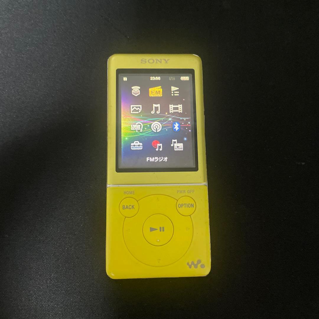 SONY ウォークマン イエロー NW-S774
