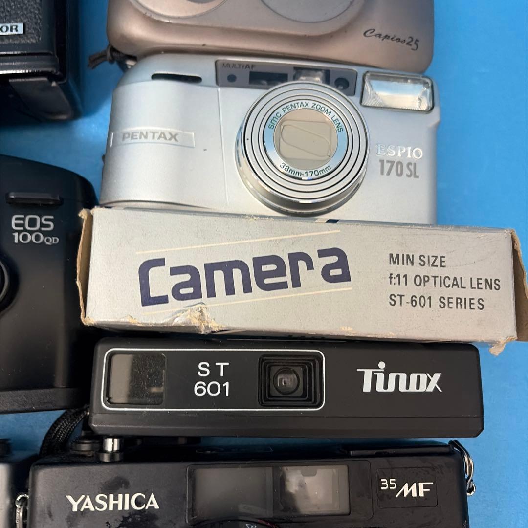 Pentax Canon YASHICA等　カメラまとめ売り　12台　動作未確認