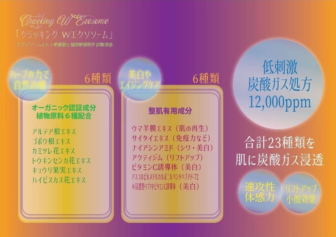 seins mous クラッキングWエクソソーム
