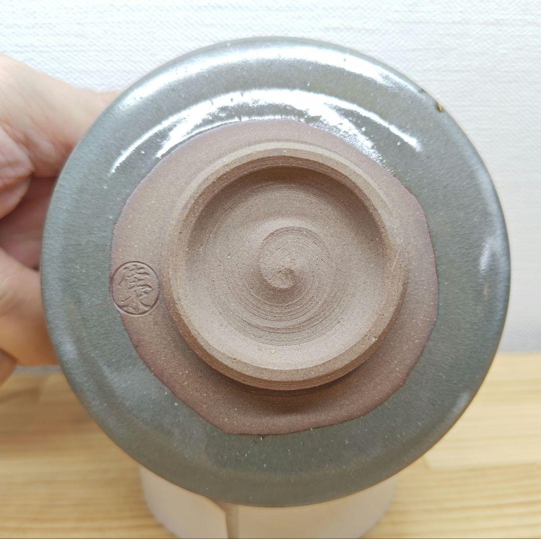 送料込【逢絢亭・新品】茶道具 茶碗 京焼 色絵 乾山 大根の絵 小野山佳水 共箱