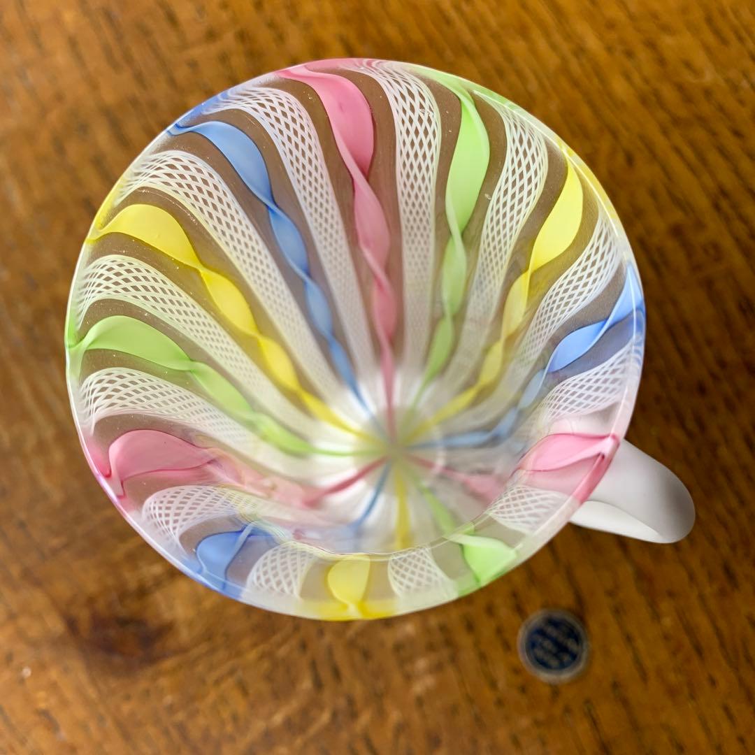 ベネチアンガラス　MURANO ムラーノ　グラス　新品未使用機