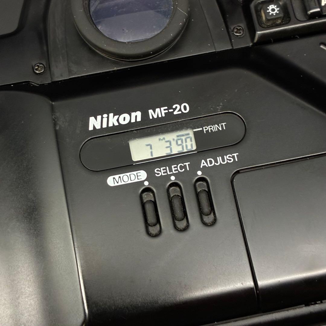 【動作OK】Nikon F-801s 一眼レフMF-20 35-70mmレンズ付