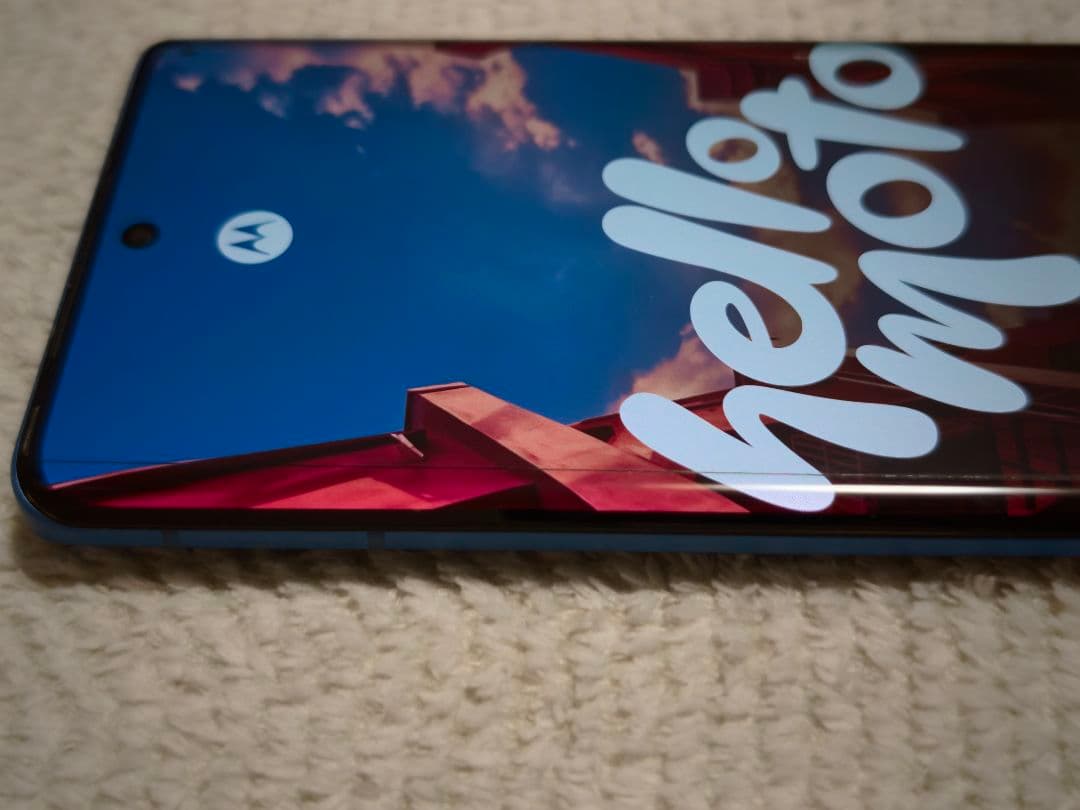 Motorola edge40 8GB 256GB ルナブルー SIMフリー