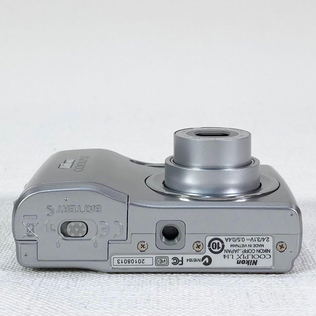 スマホ転送OK 動作OK Nikon coolpix L14 単三電池使用