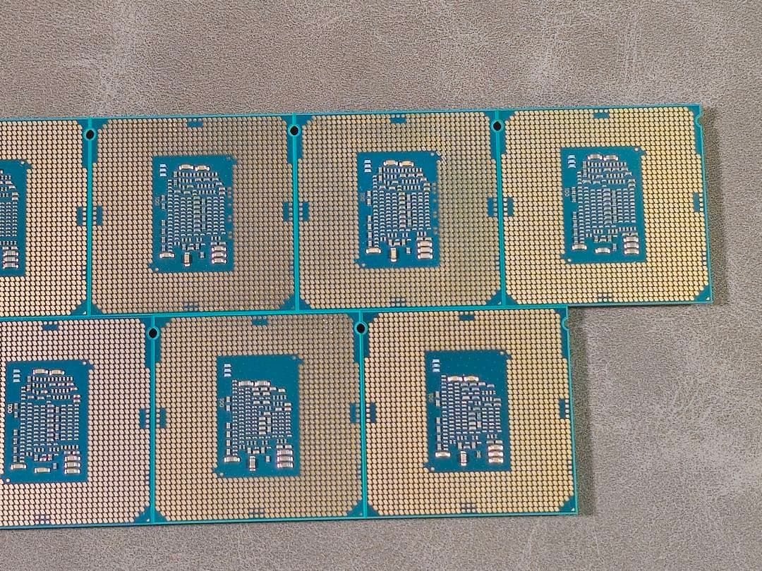 【動作確認済み】Intel CPU 9個セット i7 i5 i3 celeron