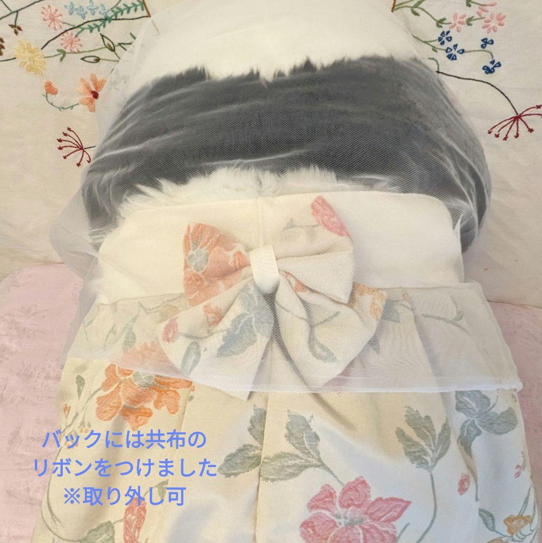 抱っこシャン♡ステキなガーデンウエディング♡野の花ジャカードベアトップドレス