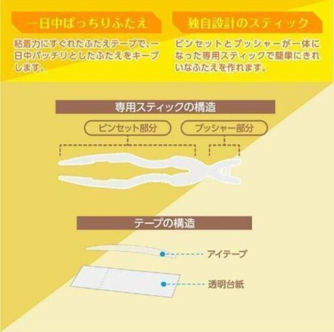 新品未使用　デコラティブアイズ パワーアイテープ 片面タイプ　4個