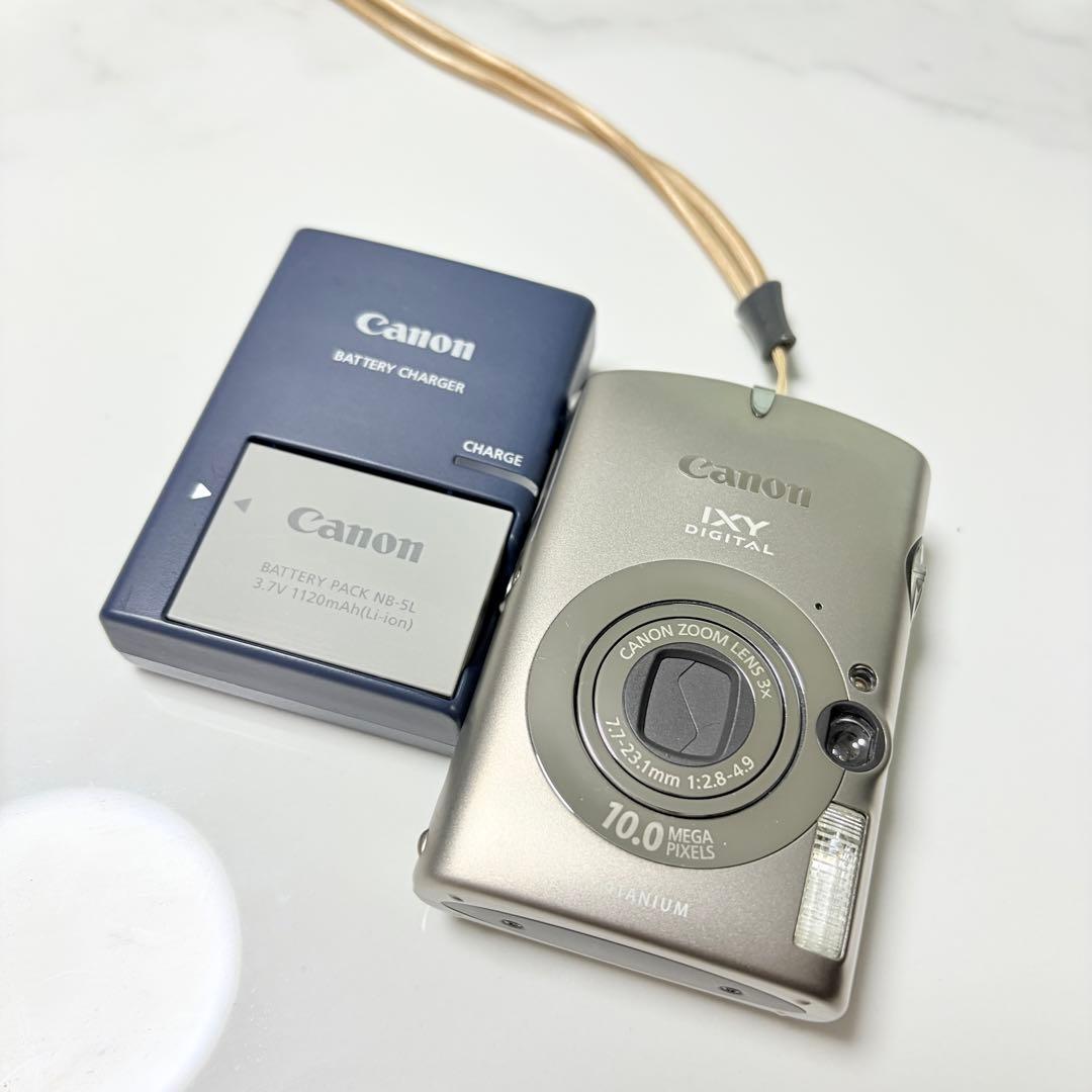 美品 Canon IXY DIGITAL1000 ゴールド デジカメ キャノン