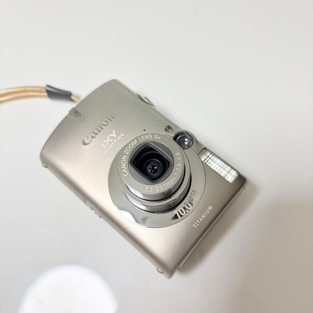 美品 Canon IXY DIGITAL1000 ゴールド デジカメ キャノン