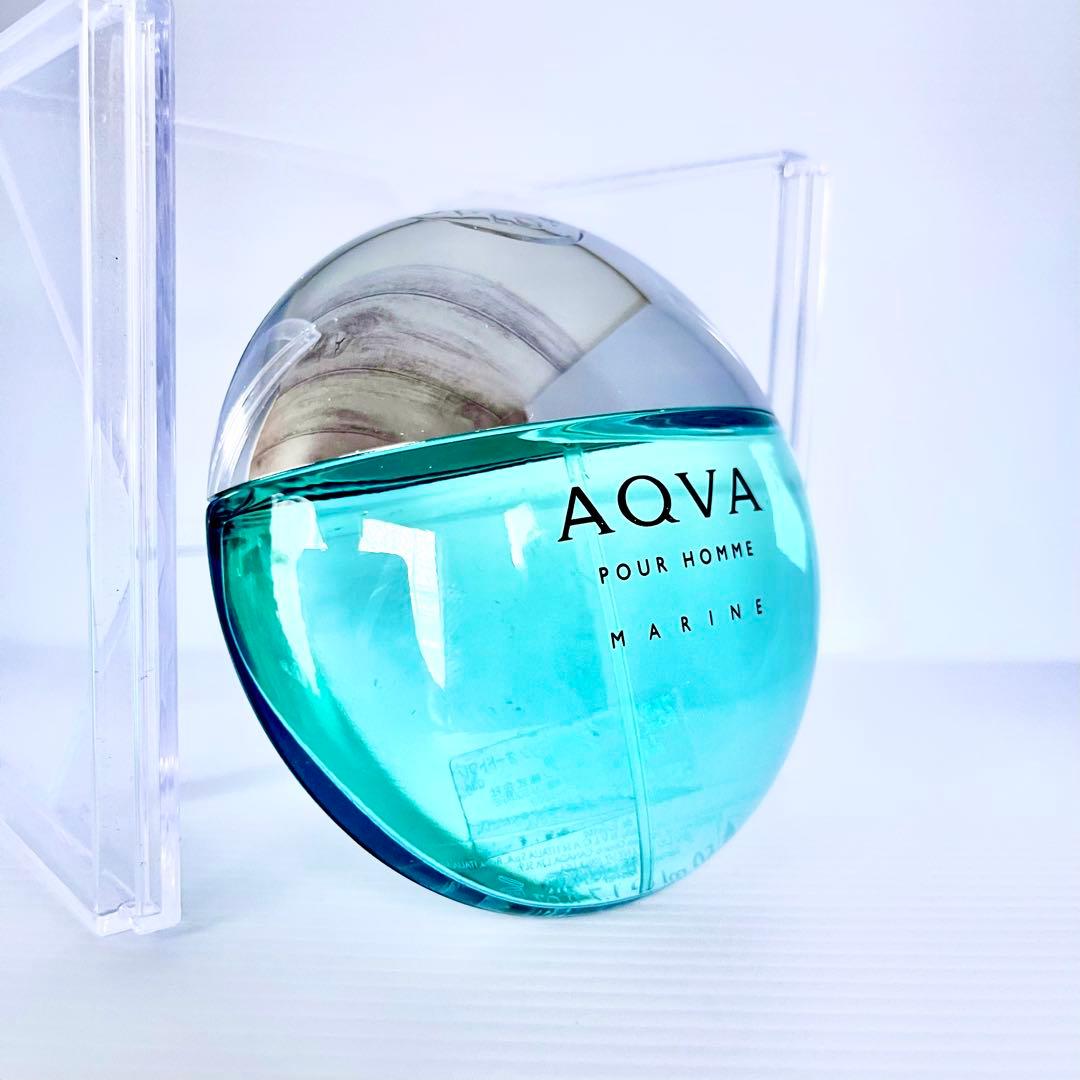【新品•未使用】ブルガリ•アクア•プールオムマリン50ml